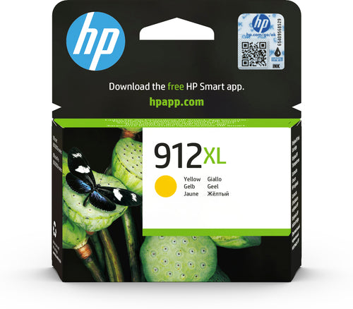 HP 912XL High Yield Yellow Original Ink Cartridge HP 912XL High Yield Yellow Original Ink Cartridge